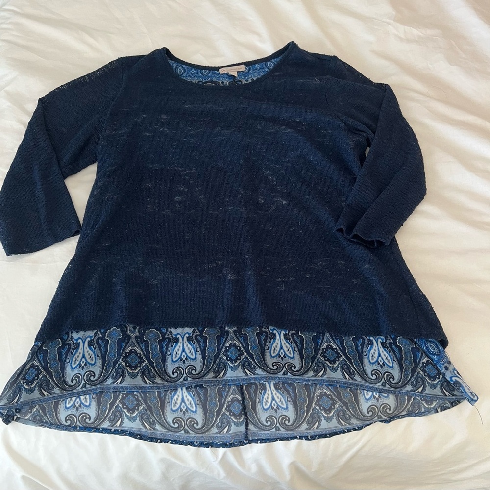 Blue blouse